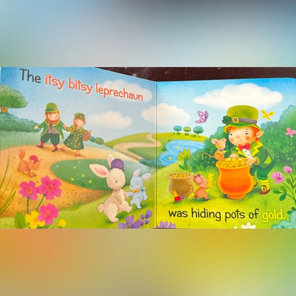 The Itsy Bitsy Leprechaun by Jeffrey Burton